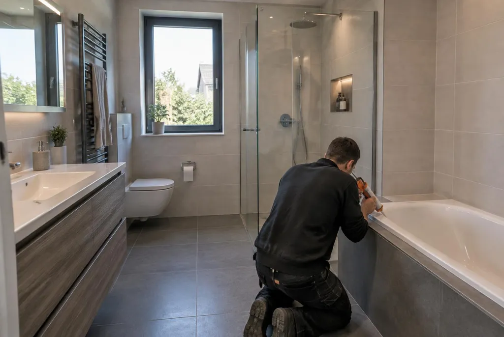 Kitbedrijf Bennekom – badkamer kit vervangen bij de douche